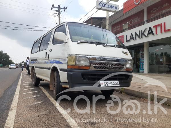 TOYOTA HIACE LH119 1991