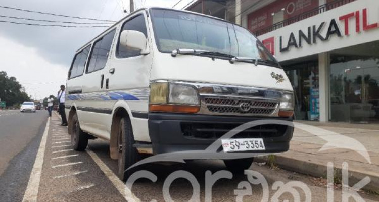 TOYOTA HIACE LH119 1991