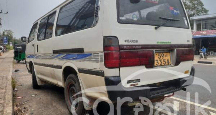 TOYOTA HIACE LH119 1991
