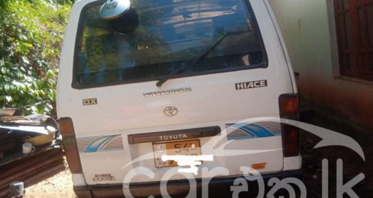 TOYOTA HIACE LH61 1989