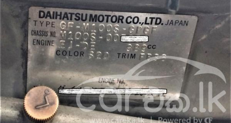DAIHATSU MIRA 1999