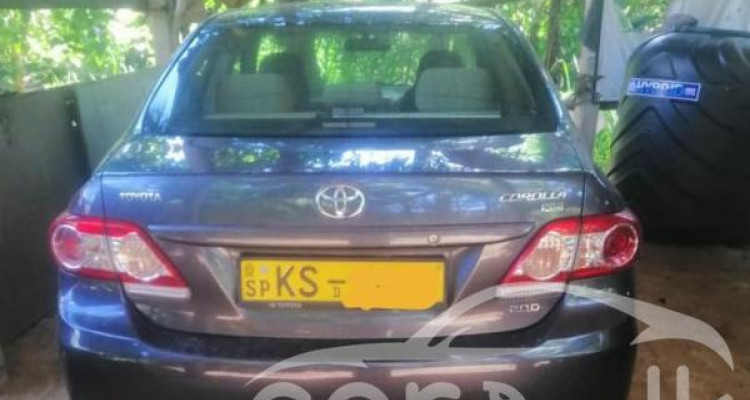 TOYOTA COROLLA 141 2012