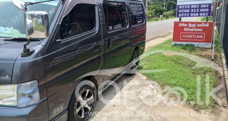 NISSAN CARAVAN E25 2002