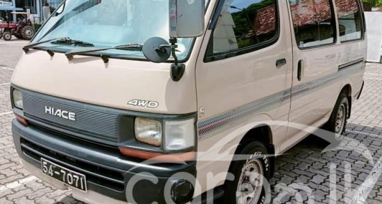 TOYOTA DOLPHIN 1989