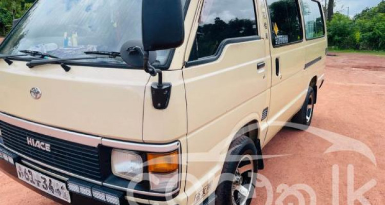 TOYOTA HIACE 1989