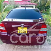 TOYOTA COROLLA 121 2003