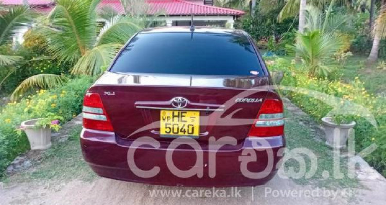 TOYOTA COROLLA 121 2003