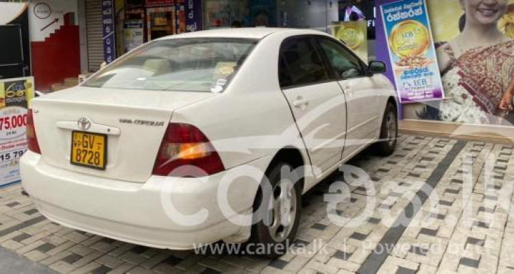 TOYOTA COROLLA 121 2002