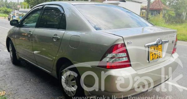 TOYOTA COROLLA 121 2002