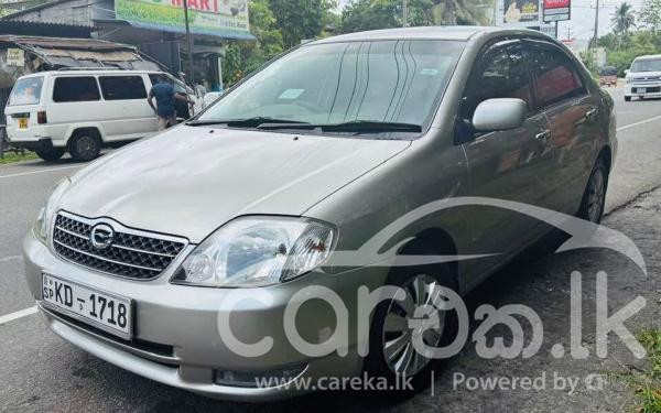 TOYOTA COROLLA 121 2002