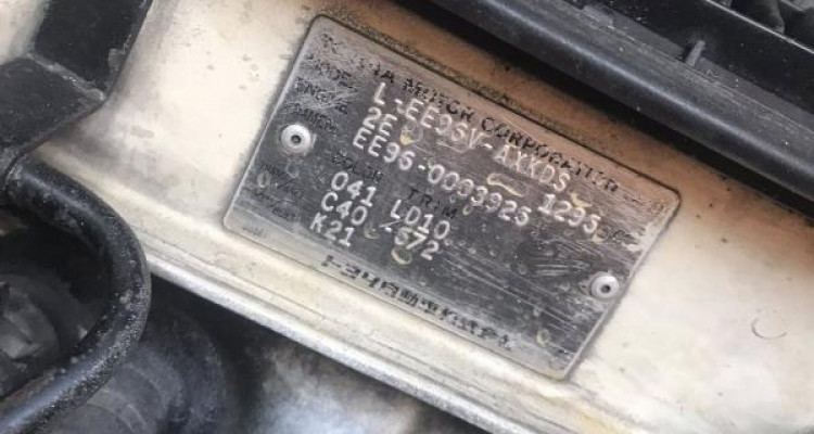 TOYOTA COROLLA EE96 1987