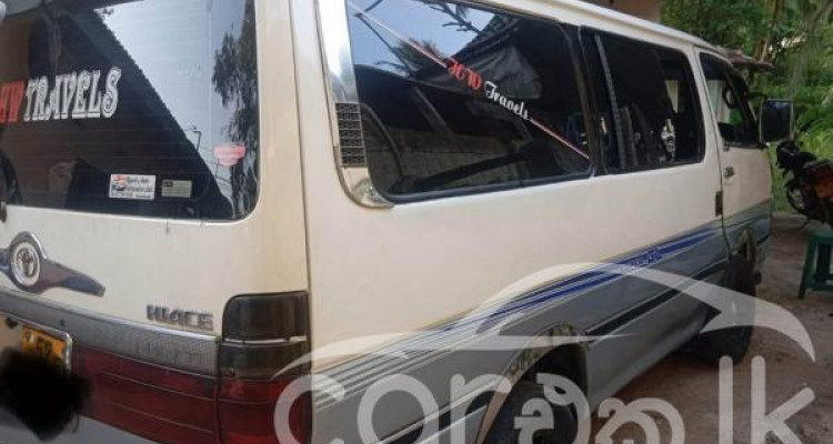 TOYOTA HIACE LH102 1991