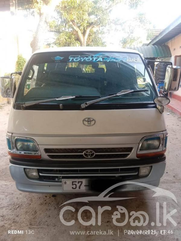 TOYOTA HIACE LH102 1991