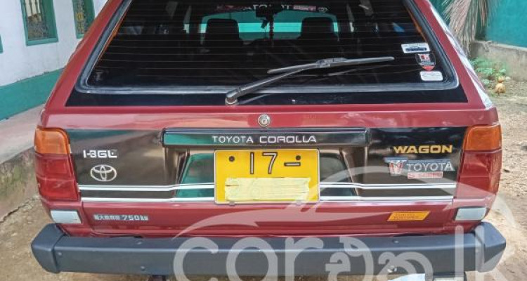 TOYOTA COROLLA KE72 1989