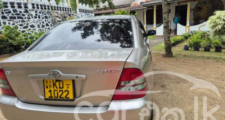 TOYOTA COROLLA 121 2003